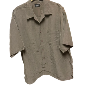Haggar Silk like shirt for men. Size L